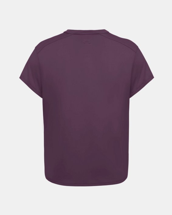 Women's UA Knockout T-Shirt, Purple, pdpMainDesktop image number 5